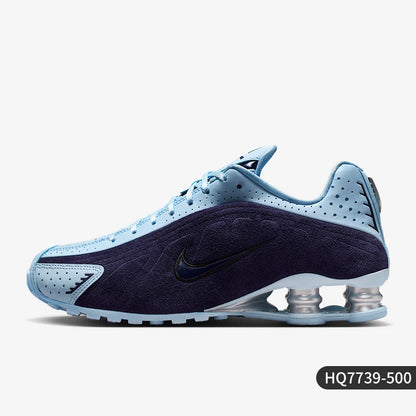 Chaussures de course rétro rembourrées Nike Authentic W SHOX R4 pour femme HQ7739-500