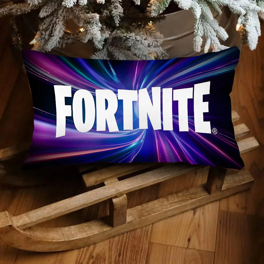 Game Fortnites Luxury Double-sided Printing Rectangle Pillow Case Bedside Pillowcase Sofa Cushion Cover Room Home Decoration