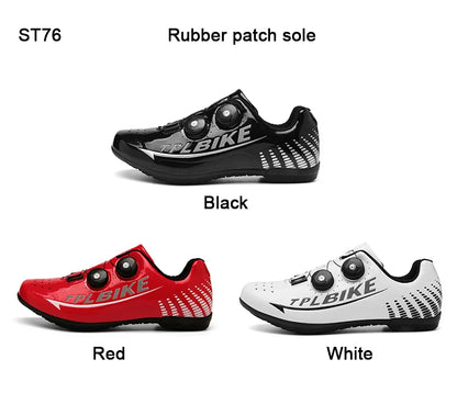 New Men's and Women's Bicycle Shoes,Outdoor Cycling Shoes,Three Functional Soles,Professional Training Shoes