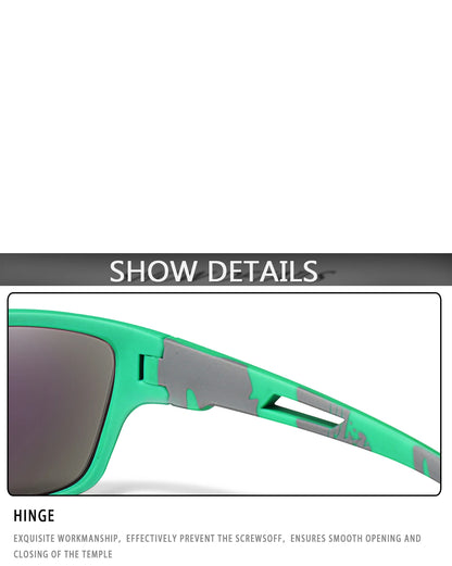 Men Women Polarized Cycling Sunglasses Outdoor Driving Hiking Eyewear Fishing Anti-glare UV400 Protection Sun Glasses