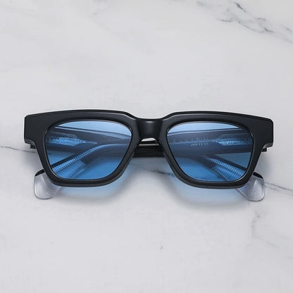 JMM FELLINI Female Sunglasses Thick Acetate Popular Luxury Woman Sunglasses 2025 Jacques Men's Sunglasses With Original Case