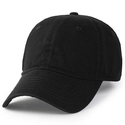 Egyszínű, nagy méretű, 63 cm-es, puha pamut baseball sapka férfiaknak; klasszikus plusz snapback sapka nőknek; golfos napellenző sapka 59–62 cm