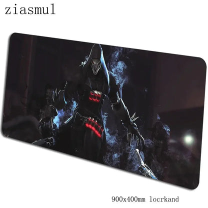 Overwatch mouse pad 90x40cm mousepads Aesthetic gaming mousepad gamer Gorgeous personalized mouse pads keyboard PC pad