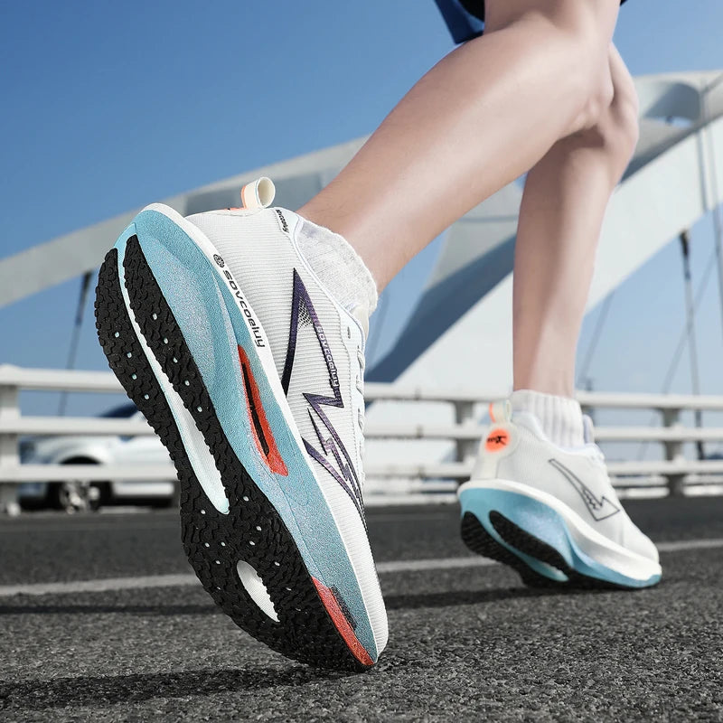 Running Shoes Carbon Plate Specialty Marathon Men's Sports Breathable Lightweight Women's Comfortable Athletic Non-slip Sneakers