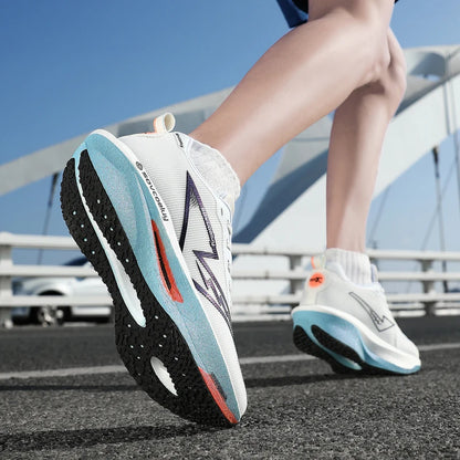 Running Shoes Carbon Plate Specialty Marathon Men's Sports Breathable Lightweight Women's Comfortable Athletic Non-slip Sneakers