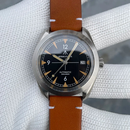 STEELFLIER Official SF751 Luxury Fashion Mechanical Wristwatch NH35 Movement Super Luminous 20Bar Waterproof Classic Dive Watch