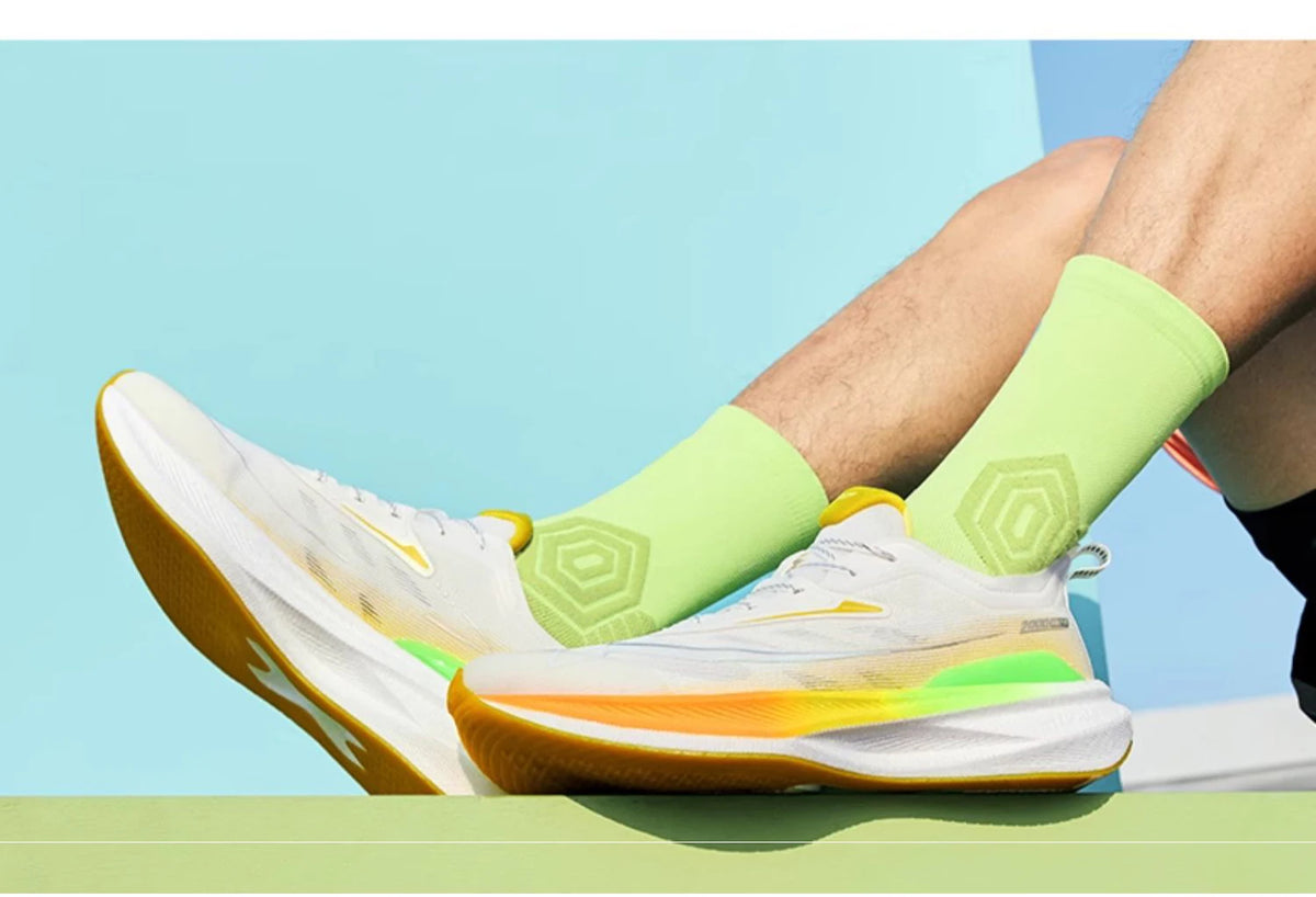 Xtep 2000KM 2.0 Running Shoes Men  Summer Professional TPU Shock Absorption Sneakers (suggest half size down) 876219110043