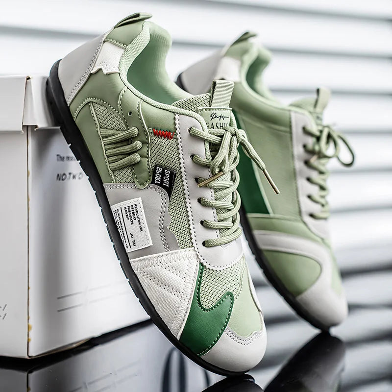 Scarpe sportive casual da uomo taglia grande per tutte le stagioni, semplici, leggere e confortevoli - Di tendenza, versatili, resistenti, di alta qualità B