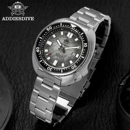 ADDIESDIVE Men's Luxury Watch 20Bar Waterproof  Display AD2511 Sapphire Glass Reloj Hombre BGW9 Super Luminous Quartz Watches