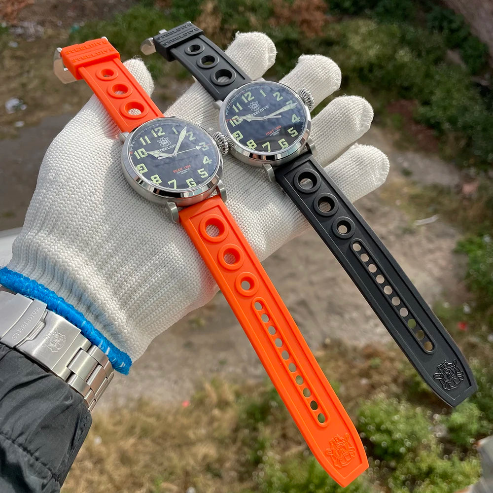 STEELDIVE SD1903 Big 46.5mm Steel Case C3 Luminous 200M Waterproof Sapphire Glass with AR Coating NH35 Mechanical Men Watches