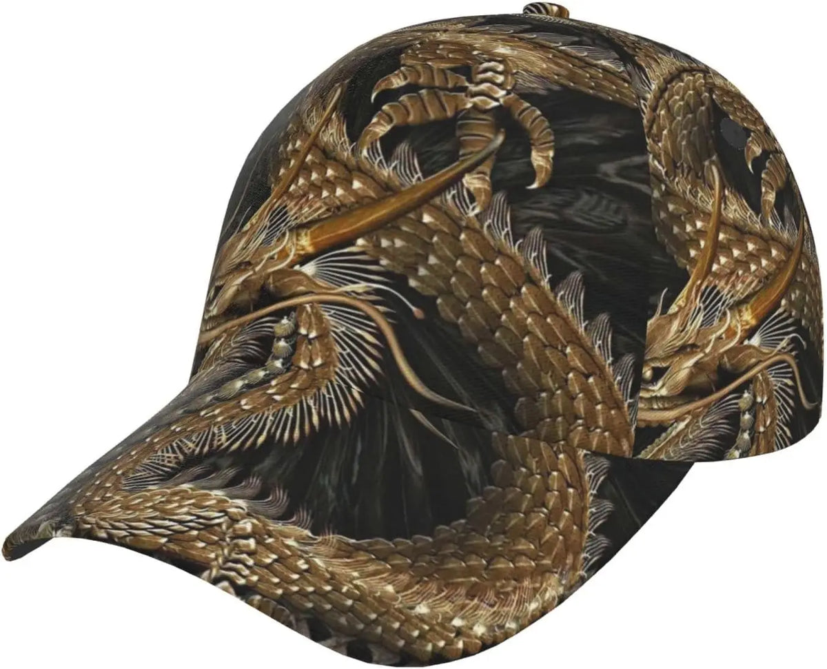 Dragon Snapback sapka – Férfi baseball sapkák – Férfi napszemüveg – Állítható, menő trucker sapka nőknek és férfiaknak
