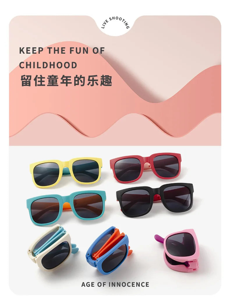 Children's sunglasses, boys and girls' sunshade, UV resistant glasses, baby sunglasses, girls' fashion, boys' trend