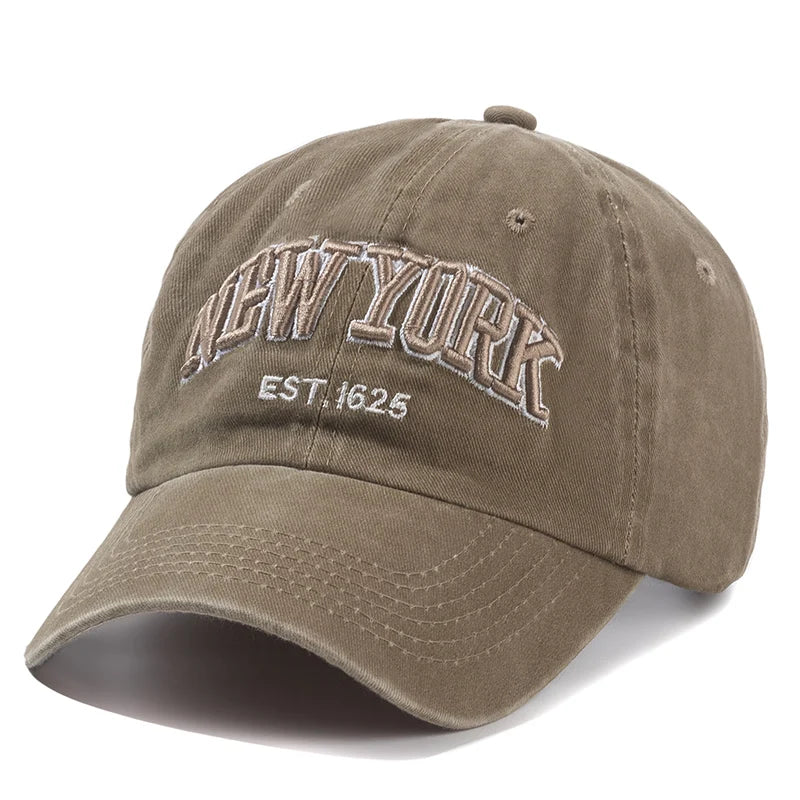 Șapcă din bumbac spălat York pentru bărbați și femei, șepci snapback, șepci de baseball, protecție solară, casquette, șapcă tip „dad hat”, șapcă pentru activități în aer liber