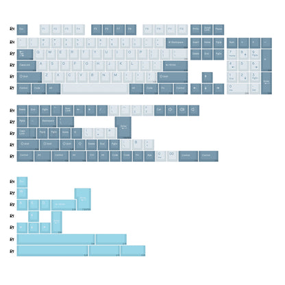 KBDiy GMK MarrsGreen Keycap Retro PBT ISO Double Shot Cherry Profile Keycaps For MX Switches Mechanical Gaming Keyboard Key Caps