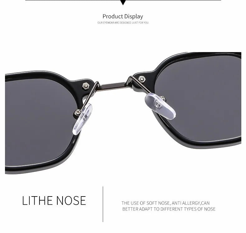 2025 Small Square Sunglasses Riding Driving Sun Glasses Women Men Brand Designer Metal Frame Eyewear Shades Oculos De Sol UV400