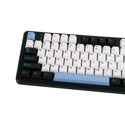 EPOMAKER x AULA F108 Full Size 100% ANSI Layout Hot-Swap Wired/2.4GHz/Bluetooth 5.0 Wireless Mechanical Keyboard RGB Backlight