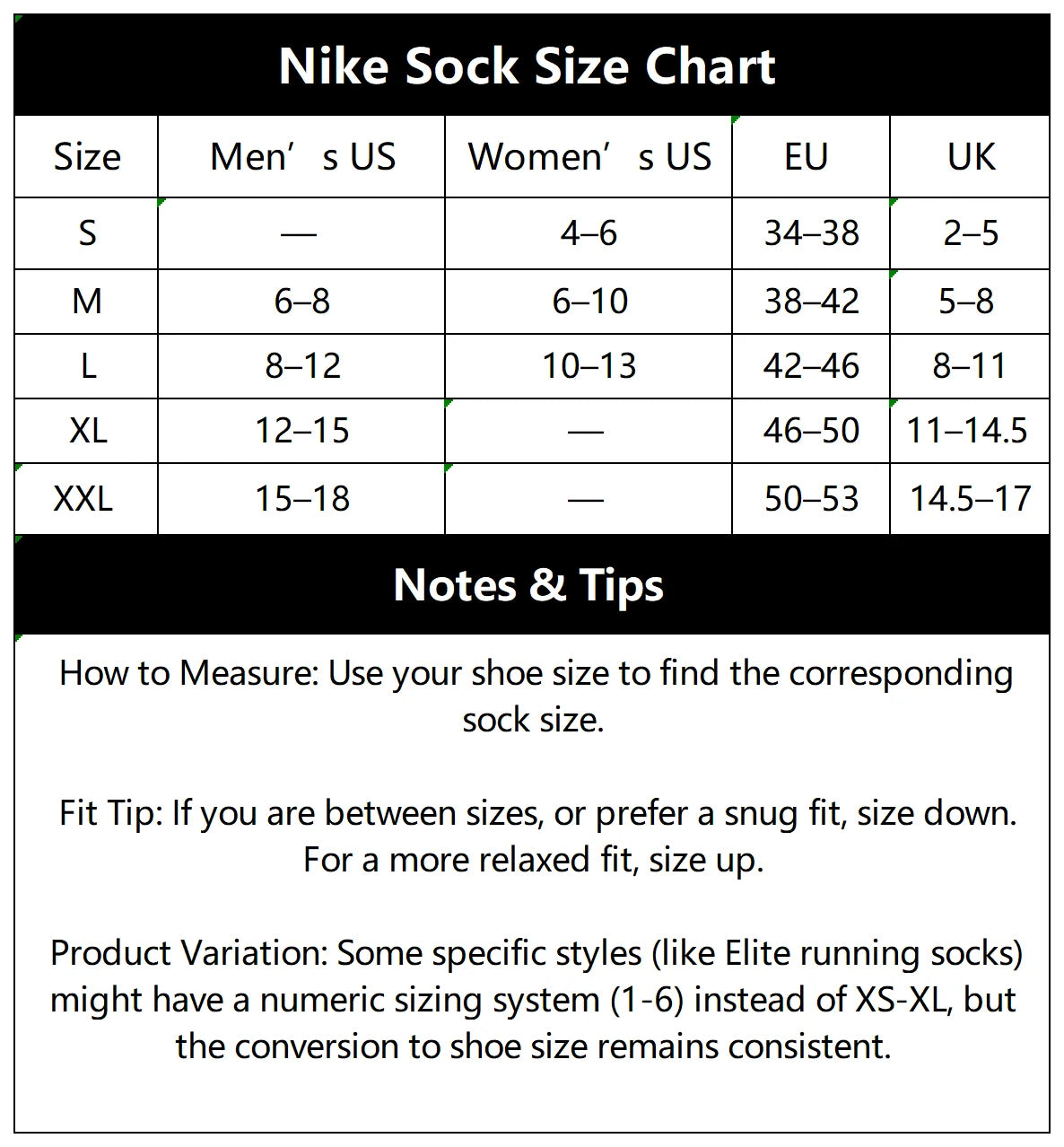 Nike Fashionable Casual Men's and Women's Sports Socks (Comfortable and Breathable) 3-Pack DH3822-902
