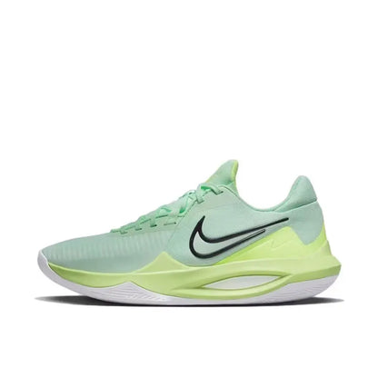 Nike Precision 6 – pohodlné a univerzální nízké basketbalové boty pro muže v černé barvě IO7605-040