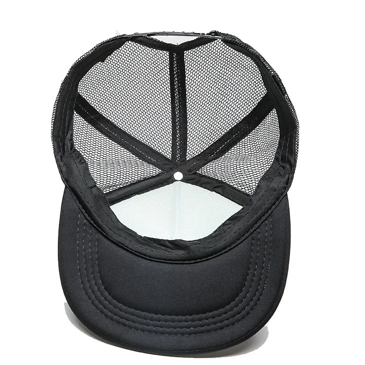 SpongeBobs Baseball Cap Kids Adult Kawaii Expression Sun Hat Summer Breathable Mesh Sunbonnet Outdoor Sports Headgear Gift New