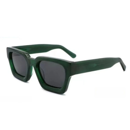 Luxury Acetate Frame Sun Glasses Rectangle Polarized Sunglasses Fashion Design High Quality UV400 Outdoors Eyewear Men Women