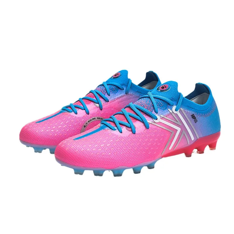 KELME chaussures de football adulte MG chaussures de football à ongles courts chaussures d'entraînement de compétition professionnelle d'herbe pour jeunes chaussures de football