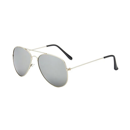 Fashion Brand Child Sunglasses Mirror Glasses Metal Pilot Sunglasses for Girl Boy Kids Sunglasses Children Glasses Goggles