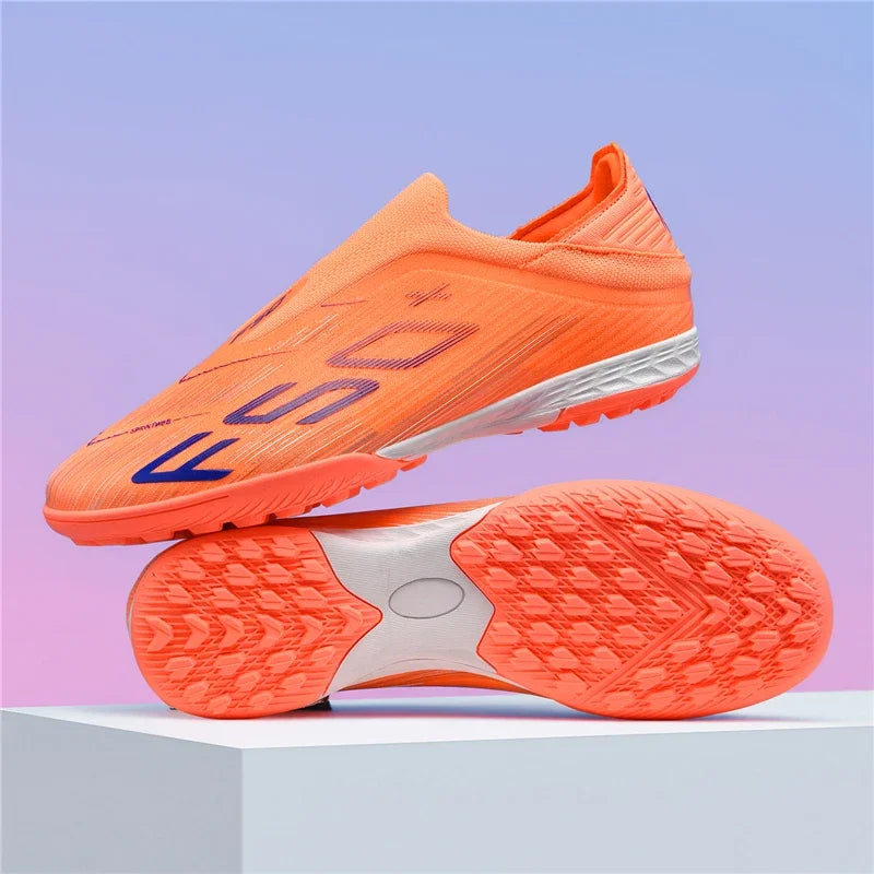 Nouvelles chaussures de football pour hommes, chaussures de futsal d'intérieur antidérapantes, crampons de match de haute qualité, chaussures de football, baskets, chaussures montantes pour terrain gazonné et extérieur