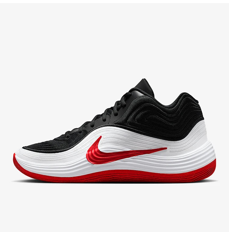 Oryginalne jesienne męskie buty do koszykówki Nike o średniej wysokości, przeznaczone do treningów, model IH1105-003