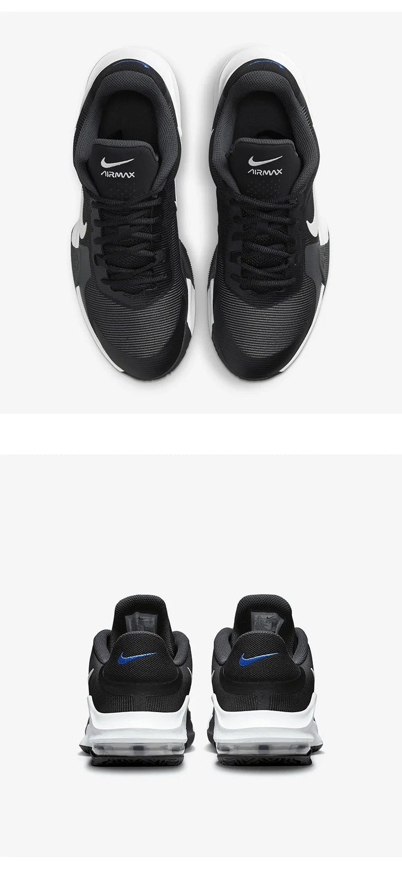Oficiální originální pánské tréninkové basketbalové boty Nike AIR MAX IMPACT DM1124-001