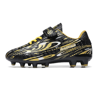 Chaussures de Football professionnelles pour enfants, bottes de terrain de Football d'intérieur pour hommes, chaussures de Football originales TF/AG, crampons de société, entraînement sur gazon rapide