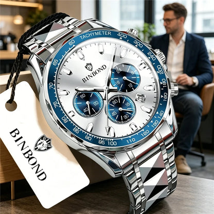 Montre automatique pour Homme bleu sport numérique haut de mode montres à Quartz horloge montres de luxe