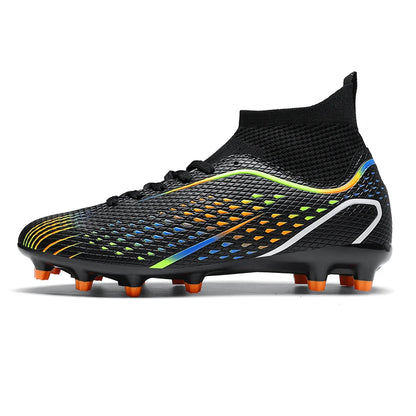 New Men Soccer Shoes Professiona Football Boot Turf Futsal Match Grass Unisex Outdoor Training Soccer Cleats Non-slip Breathable