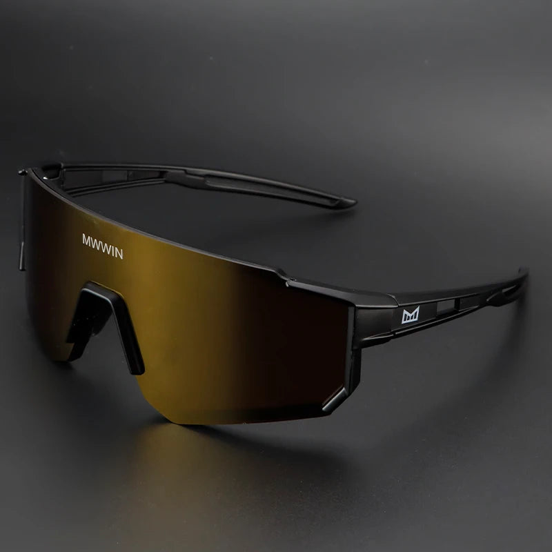MWWIN Cycling Sunglasses MTB Glasses Bike Cycling UV400 Eyewear Men Women Bicycle Mountain Outdoor Sports Hiking Eyewear