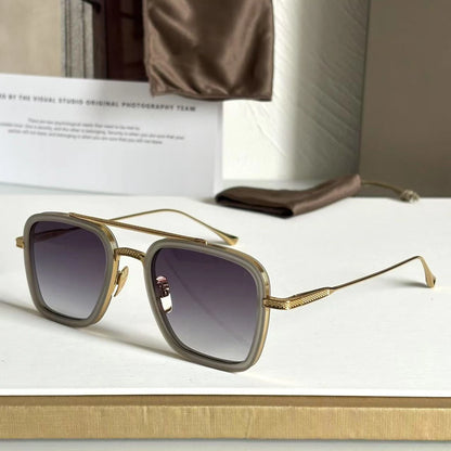 DT FLIGHT 006 Luxury Mens And Womens Sunglasses Top Quality 18K Designer Eyeglasses Acetate UV400