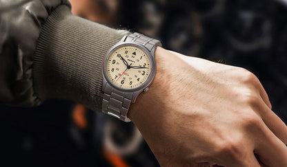 BERNY Full Titanium Watches for Men Outdoor Quartz Men's Field Wristwatch VH31 Super Luminous Sapphire Easy Read Watch