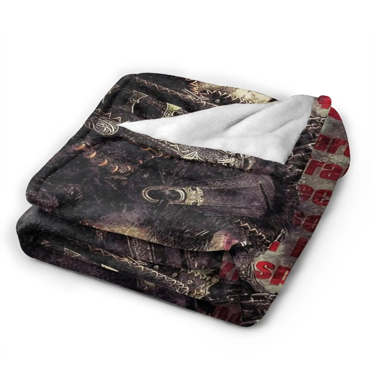 Super Soft Blanket Travel Office God of War Game Gamers Kratos Throw Blanket  Flannel Bedspread For Outdoor Sofa Bed Cover
