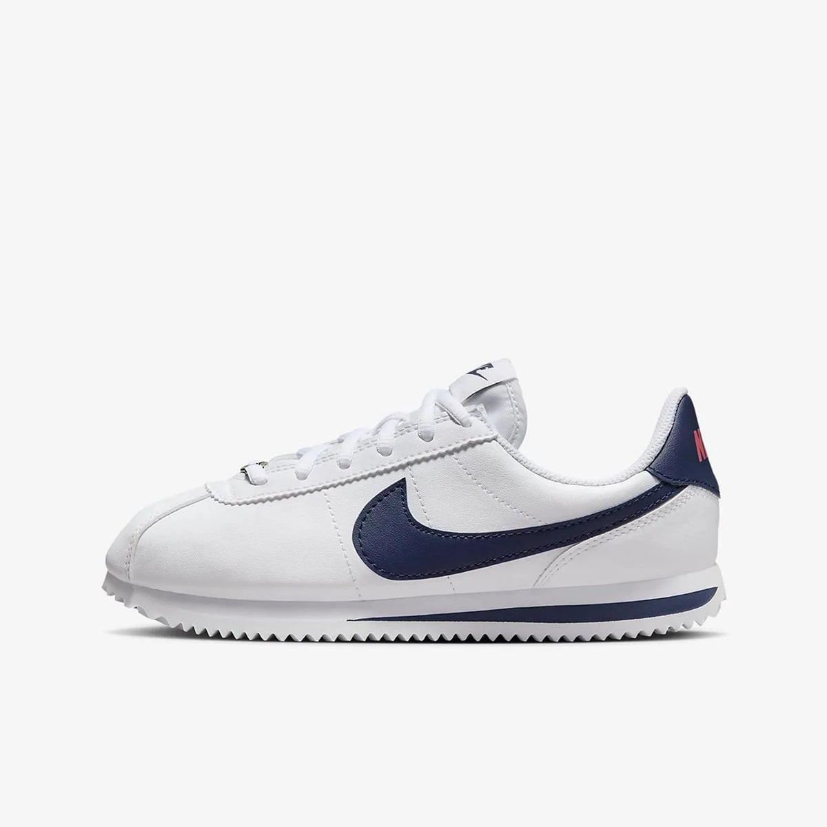 Nike Cortez Basic Sl Συνθετικό δέρμα Ευέλικτα Μοντέρνα Ανθεκτικά Παπούτσια χαμηλού προφίλ για καθημερινή χρήση Λευκό και Μπλε 904764-106