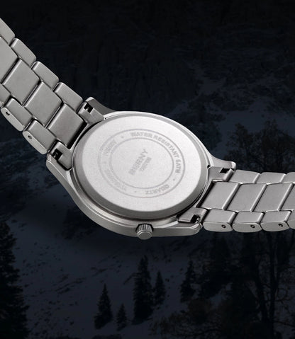 BERNY Full Titanium Men Watch Super Luminous Sports Quartz Watches Lightweight and Comfortable 5ATM Easy Read Wristwatch