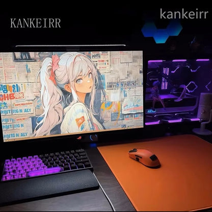 Tappetino mouse Black Speed a tinta unita, altamente elastico, con base antiscivolo, tappetino gaming premium per e-sport, superficie ultrafine, deskmat
