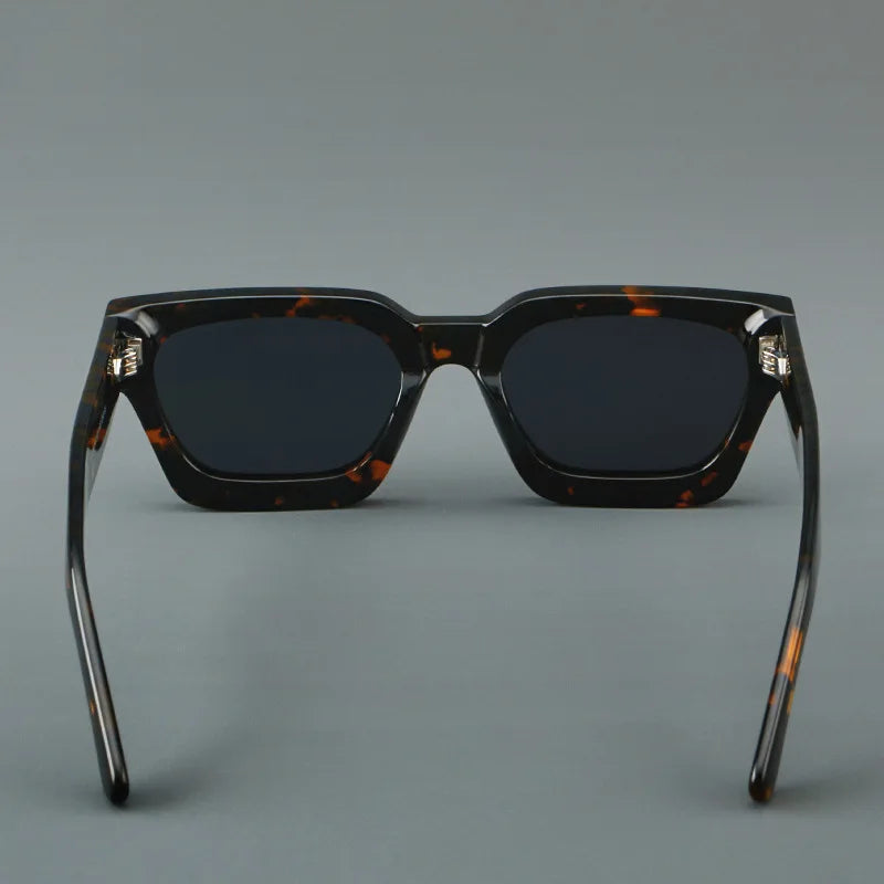 Luxury Acetate Frame Sun Glasses Rectangle Polarized Sunglasses Fashion Design High Quality UV400 Outdoors Eyewear Men Women