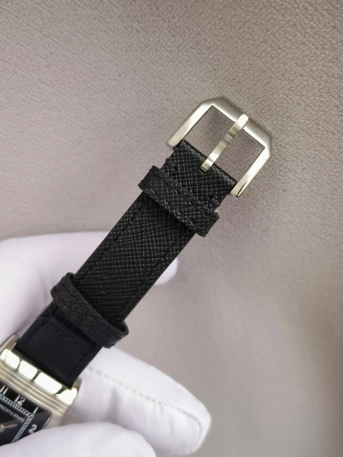 Specht&Söhne Reversible Square Watch Ronda Quartz Movt Stainless Steel Case Sapphire Crystal Flip Design Mens Fashion Wristwatch
