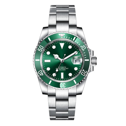 Custom watches Luxury Sapphire MIYOTA/NH35 Automatic Wristwatch Mechanical Mens Watch Sterile Dial Ceramic 10Bar Lume Male Clock