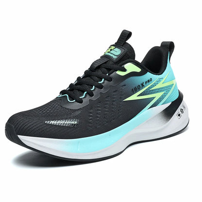 Running Shoes Speciality Marathon Men Sports Breathable Lightweight Carbon Board Women's Comfortable Athletic Nonskid Sneakers