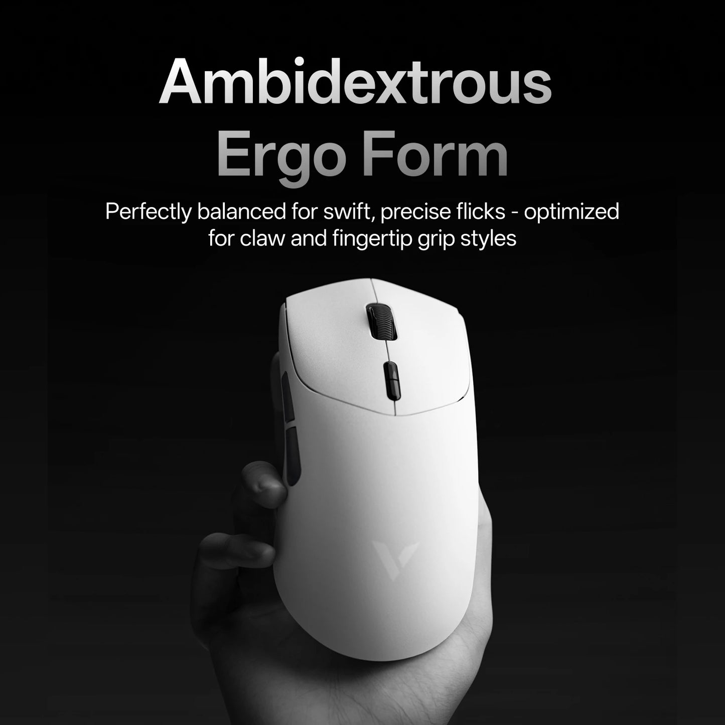 Rapoo GEN-2 VT7 Wireless Gaming Mouse, 8K Polling Rate, 53g Lightweight Gaming Mouse, 26K DPI, Macro Enabled, Rechargeable Gaming Mouse