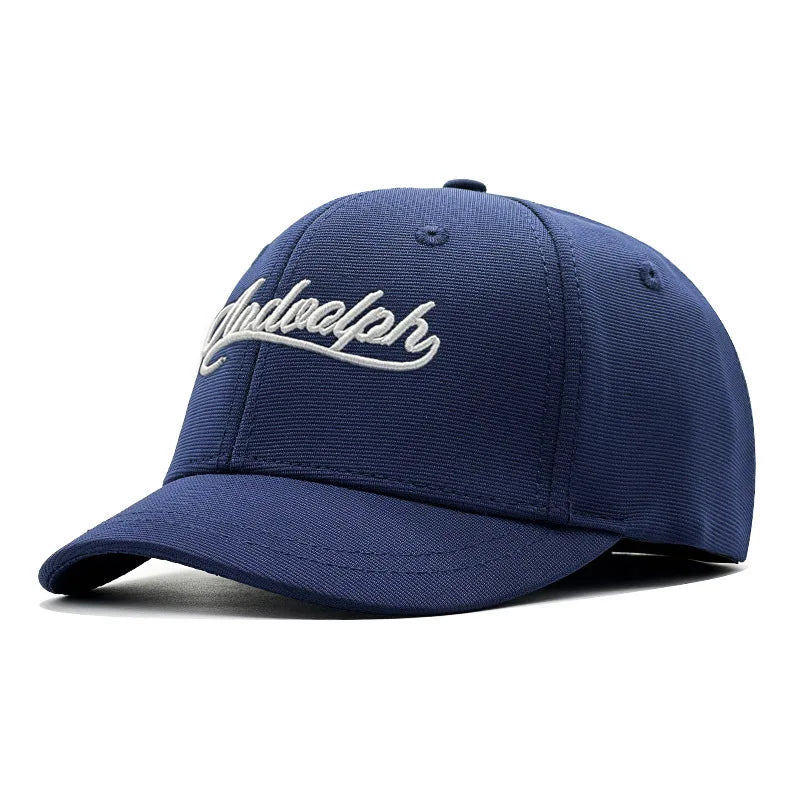 Nagy fejméretű, hátul zárt, 5 cm-es rövid karimájú baseball sapka férfiaknak, hálós, testre szabott sapkák, rugalmas, teljesen zárt sapkák, 56–60 cm, 61–65 cm