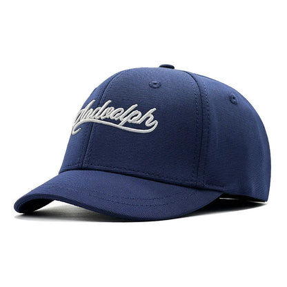 Nagy fejméretű, hátul zárt, 5 cm-es rövid karimájú baseball sapka férfiaknak, hálós, testre szabott sapkák, rugalmas, teljesen zárt sapkák, 56–60 cm, 61–65 cm