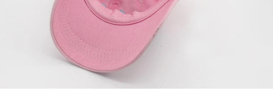 Czapka baseballowa z haftem wielkimi literami – męska letnia czapka codzienna, damska modna czapka typu snapback z bawełny, czapka z daszkiem w stylu hip-hopowym, jesienna czapka z regulowanym paskiem