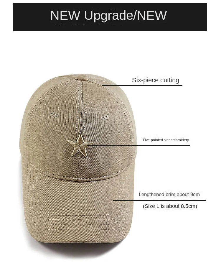 Big Head Plus Size baseball sapka, 100% pamut, férfiaknak és nőknek egyaránt, állítható „dad hat”, túlméretezett, 58–60 cm, 61–65 cm