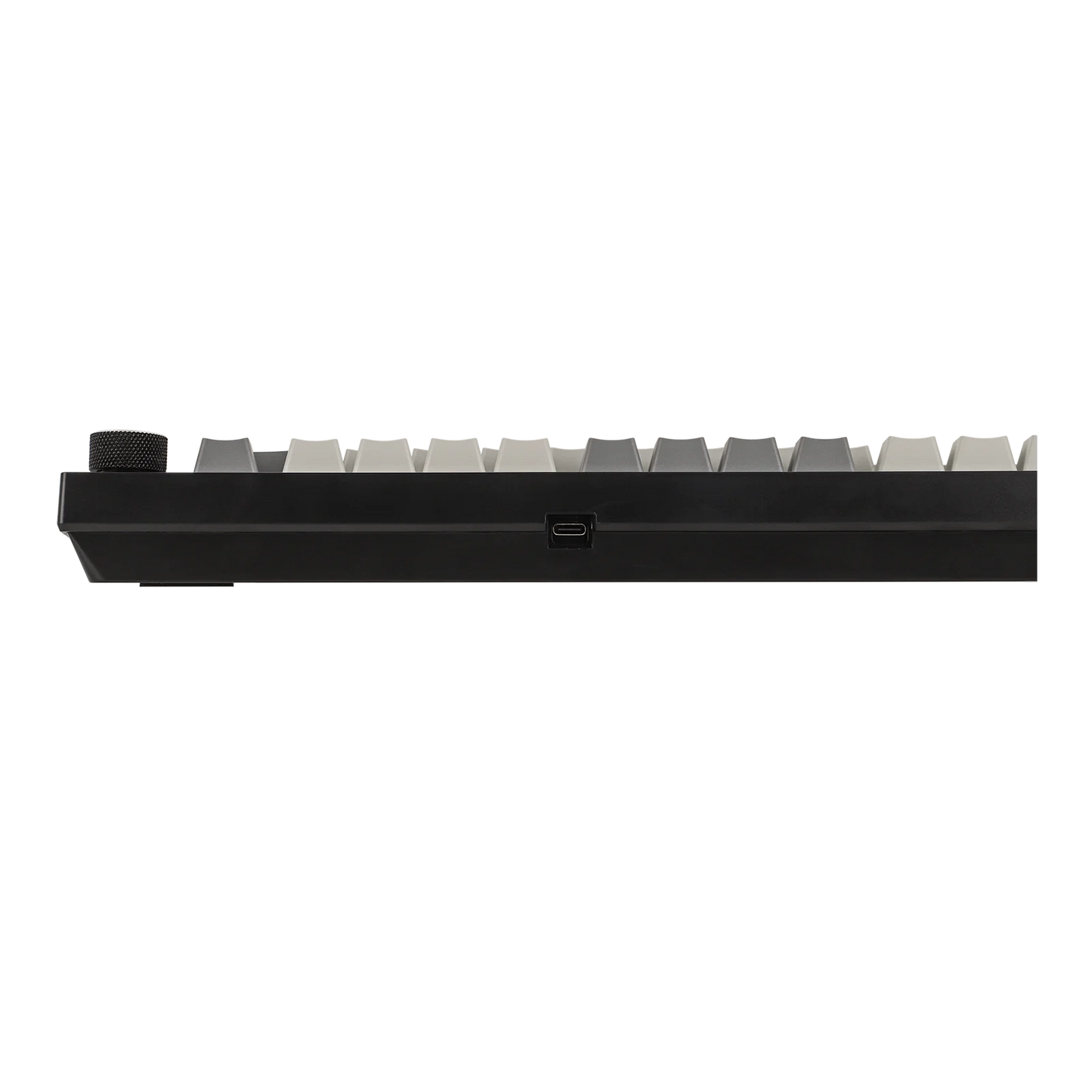 Teclado mecânico ISO-ES EPOMAKER X AJAZZ AK820 PRO 75% com layout espanhol, com fios/2.4GHz/BT, ecrã e botão rotativo para PC/Mac