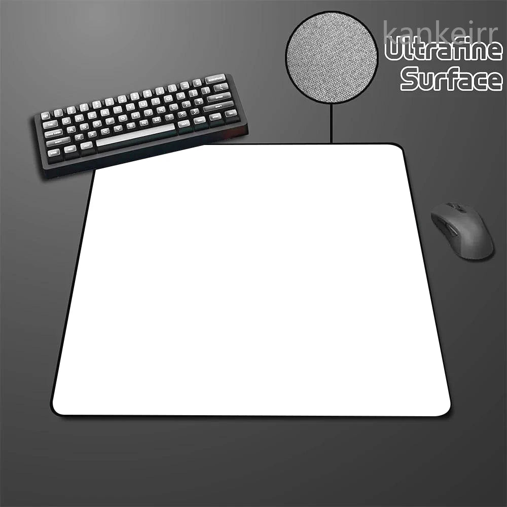 Tappetino mouse Black Speed a tinta unita, altamente elastico, con base antiscivolo, tappetino gaming premium per e-sport, superficie ultrafine, deskmat